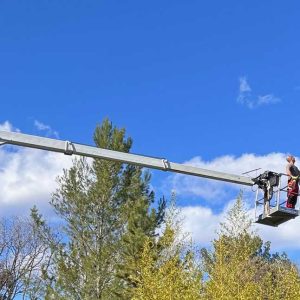 Camion nacelle Campana Elagage